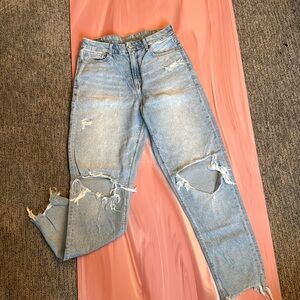 American Eagle curvy mom, Jean size 8 straight leg